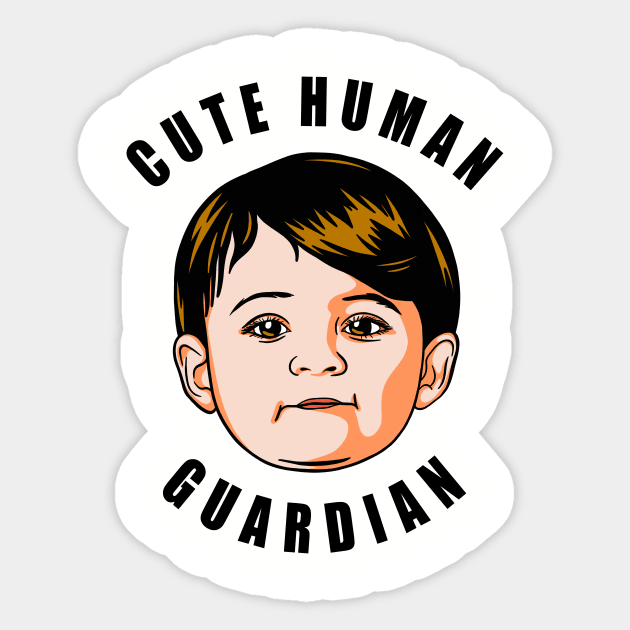 Pediatric Nurse Cute Human Guardian Sticker by SpaceKiddo